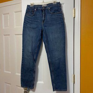 Everlane high waist straight leg jeans size 30R